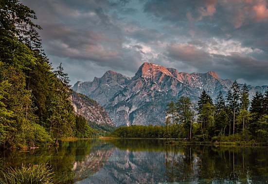 Almsee, outdoor Fotografie, berge, see, wild