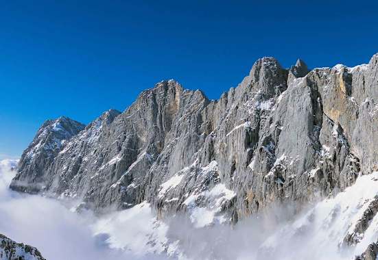 Blick auf den Steirischen Dachstein