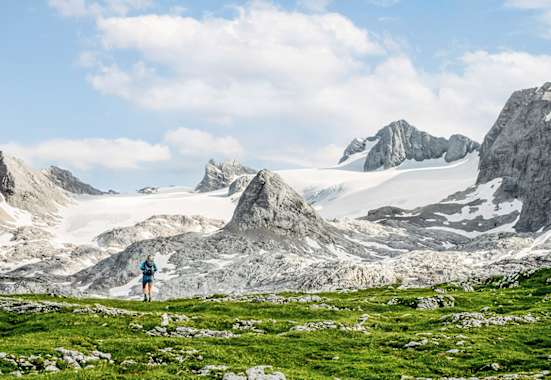 Blick auf den Dachstein