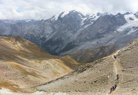Ein Höhenweg durch traumhafte Hochgebirgslandschaften