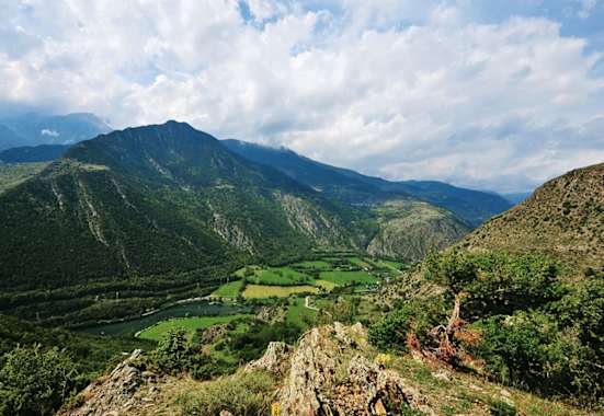 Etappe 15 der Pyrenäen-Durchquerung: Blick ins spanische Vall d’Àneu 