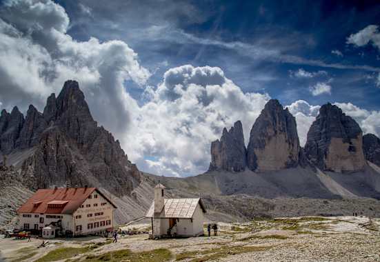 Die Umrundung der Drei Zinnen war im September äußerst beliebt.