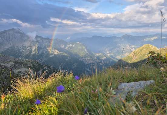 Grandiose Stimmung auf der Via Alta della Verzasca