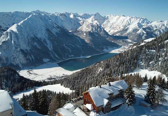Erfurter Hütte ,Achensee, Rofanseilbahn