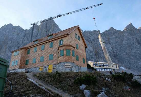 Die Falkenhütte wurde generalsaniert.