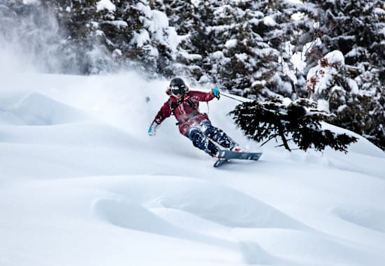 Glücksgefühle, die nur der Schnee erzeugen kann. Freeriden in Saalbach-Hinterglemm