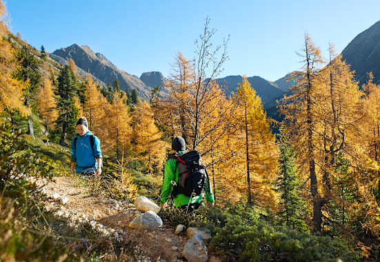 Wandern im Herbst Steirische Krakau