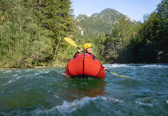 Packrafting auf der Salza