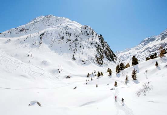 Aussicht auf das Fornotal.