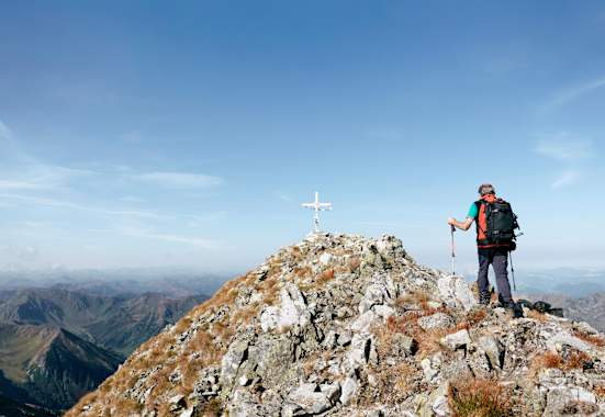 Entspannt am Gipfel ankommen