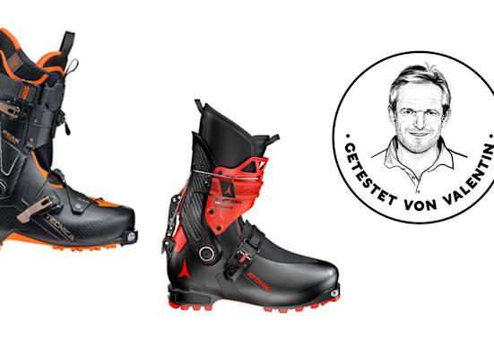 ATOMIC Backland Ultimate und der TECNICA Zero G Peak