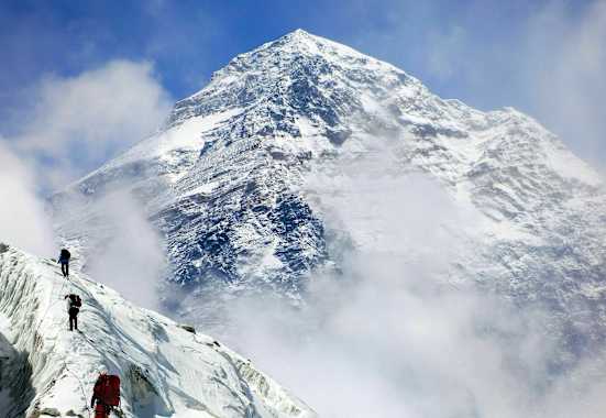 Mount Everest vom Kala Patthar aus betrachtet, Sagarmatha national park