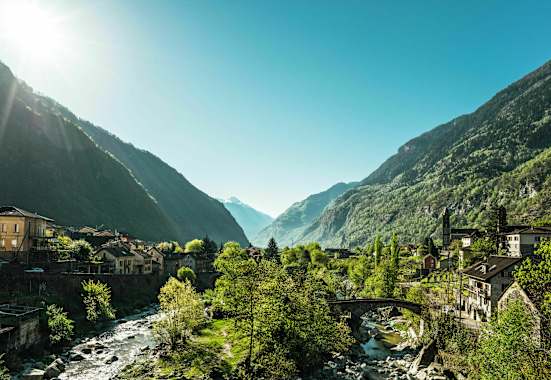 Giornico im Tessin