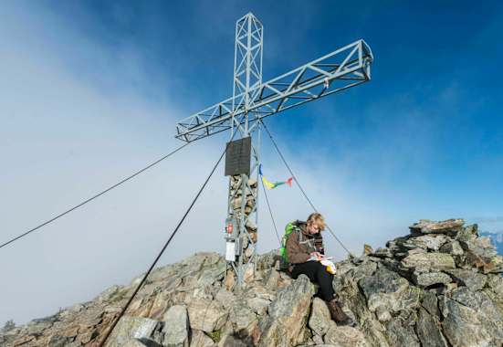 Gipfelbuch am Greifenberg in den Schladminger Tauern