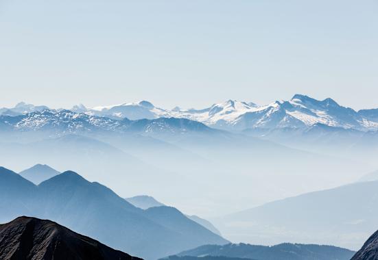 Gipfelpanorama: Zugspitze in Bayern