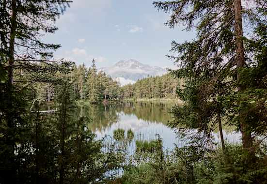 Möserer See bei Seefeld in Tirol