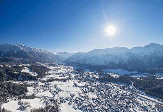 Traumhafter Blick auf die Berglandschaft von Bad Gaoisern im Salzkammergut