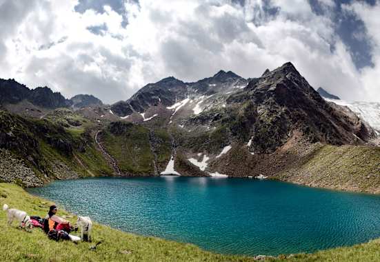 Grünausee in den Stubaier Alpen