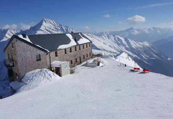 Das Hannoverhaus auf 2.565 m