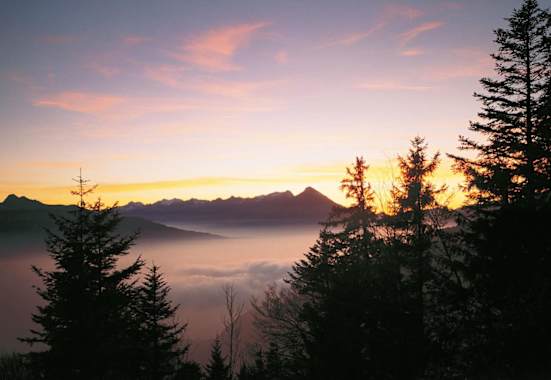 Harder Kulm-Rundweg in den Emmentaler Alpen im Kanton Bern