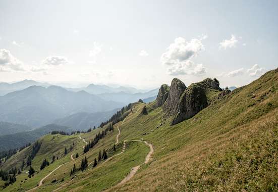 Das idyllische Rotwandgebiet in Bayern