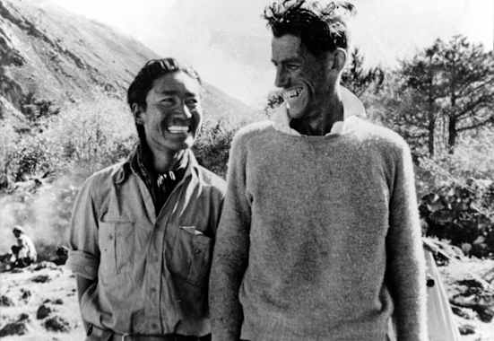 Tenzing Norgay und Edmund Hillary