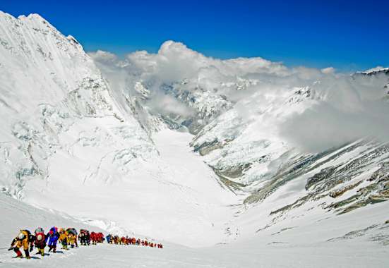 Lhotse-Flanke im Himalaya