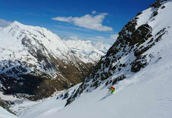 Freeriden am Schwerteck in Kärnten