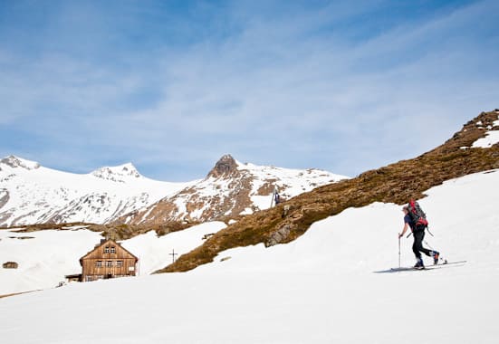 Johannishütte (2.121 m) in der Osttiroler Venediger-Gruppe