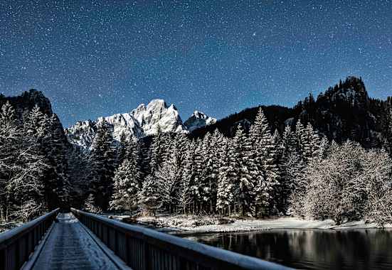 Steiermark: Am Johnsbachsteg im Nationalpark Gesäuse