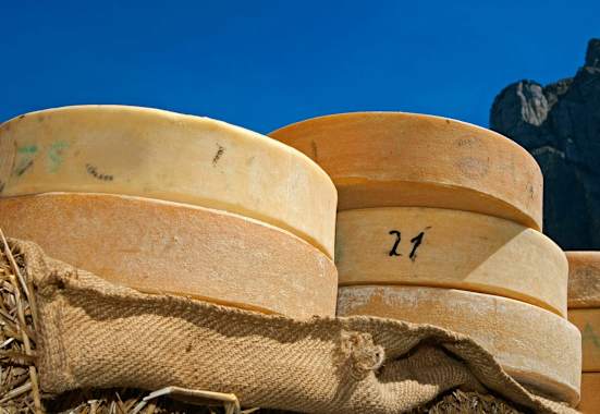 Kulinarisches Wandern: Schweizer Käse