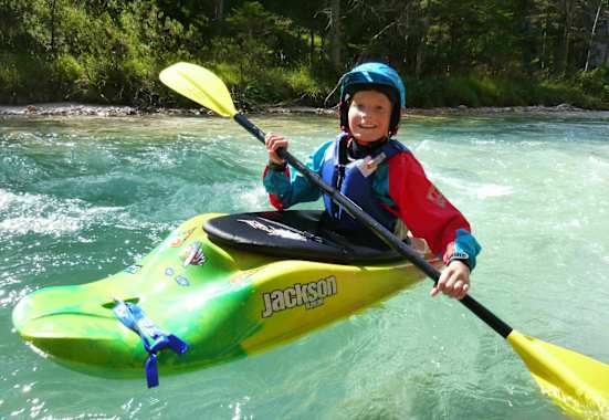 Kajaken mit Kindern