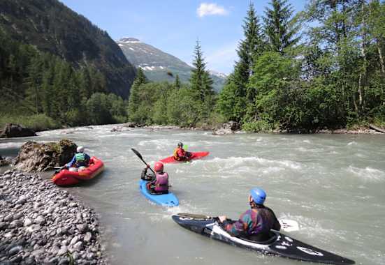 Kajaktour am oberen Lech.