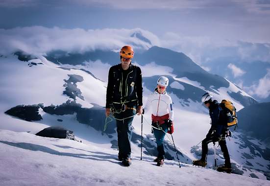 Unterwegs auf den Großglockner im Nationalpark Hohe Tauern
