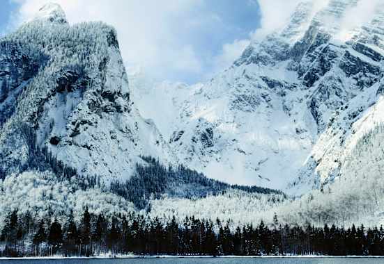 Königssee im Berchtesgadener Land in Bayern