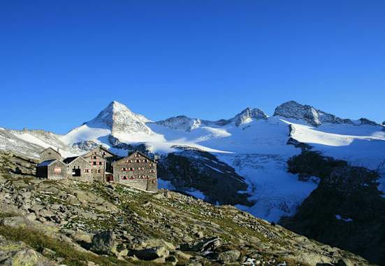 Die höchsten Berge und ihre Hütten: Kürsinger Hütte
