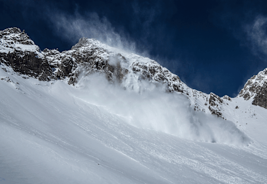 Der Wind ist der Baumeister der Lawine