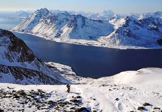 Ein Paradies in Weiß-Blau: Nein, nicht Bayern, sondern die Lofoten