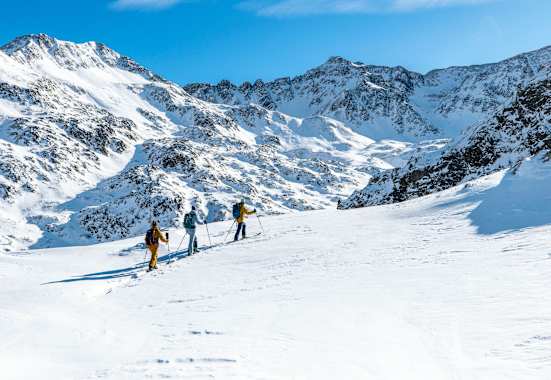 Auf Skitour im Antholzer Tal