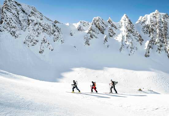 Auf Skitour mitten im Karwendel
