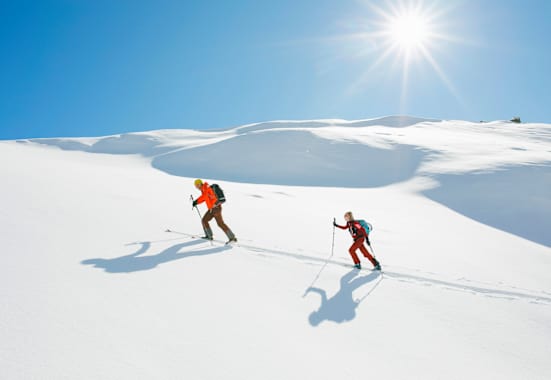 Mit Tourenski im Passiertal