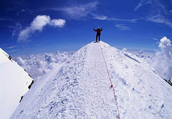 Walliser Alpen: Ludwigshöhe im Monte-Rosa-Massiv