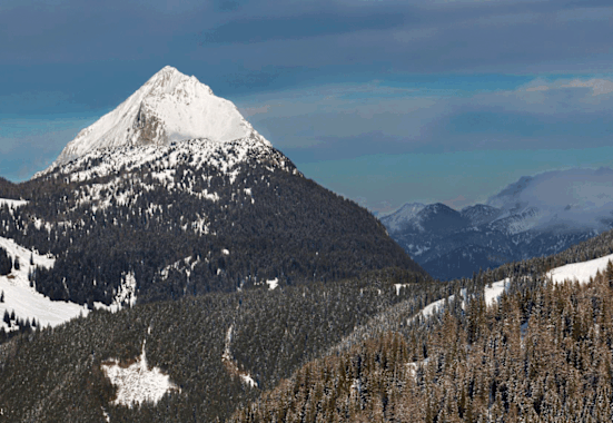 Der Lugauer (2.217 m) in den Ennstaler Alpen
