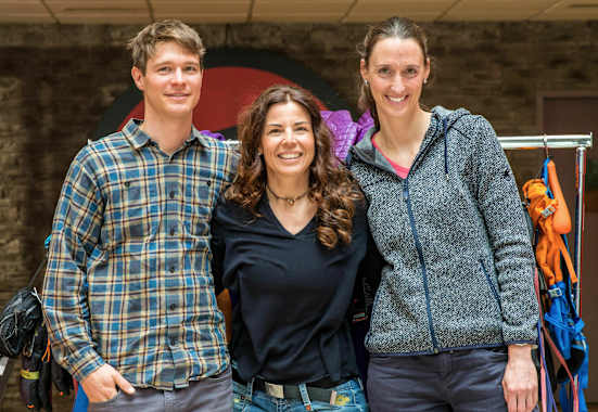 Die 3 Gewinner von Eiger Extreme: Chris Miller, Corina Haas und Sonngrit Böhme