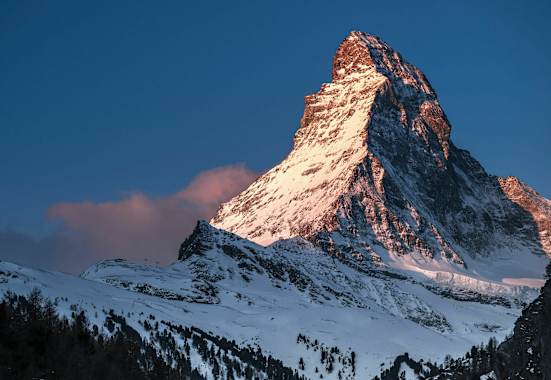 Matterhorn in den Walliser Alpen