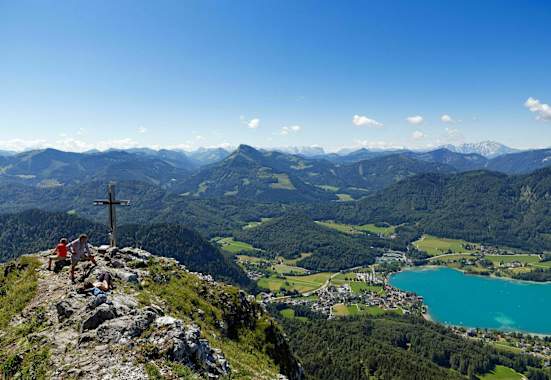 Salzkammergut Mehrtageswanderweg: Frauenkopf mit Blick auf Fuschlsee