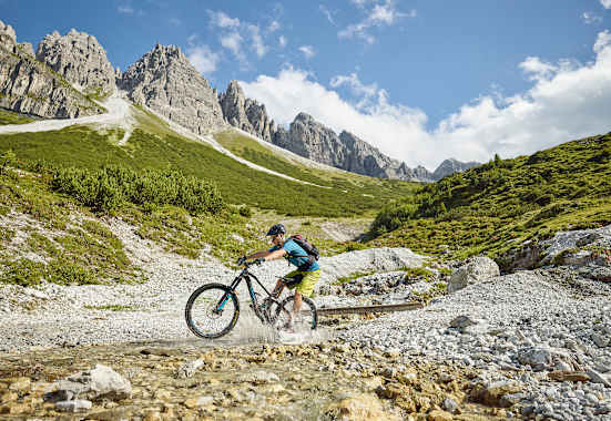 Mountainbiken Tirol Stubaier Alpen