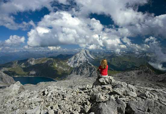 Rätikon Schesaplaner Lünersee
