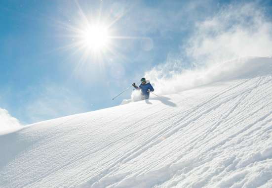 Freeriden in Disentis