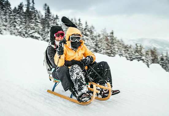 Rodler am Wildkogel in Salzburg